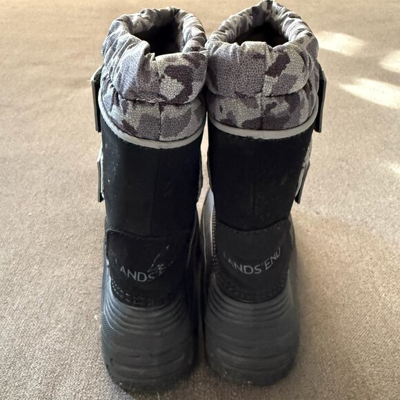 Lands' End Kids Snowboots Size 12M (Black) - Picture 4 of 6